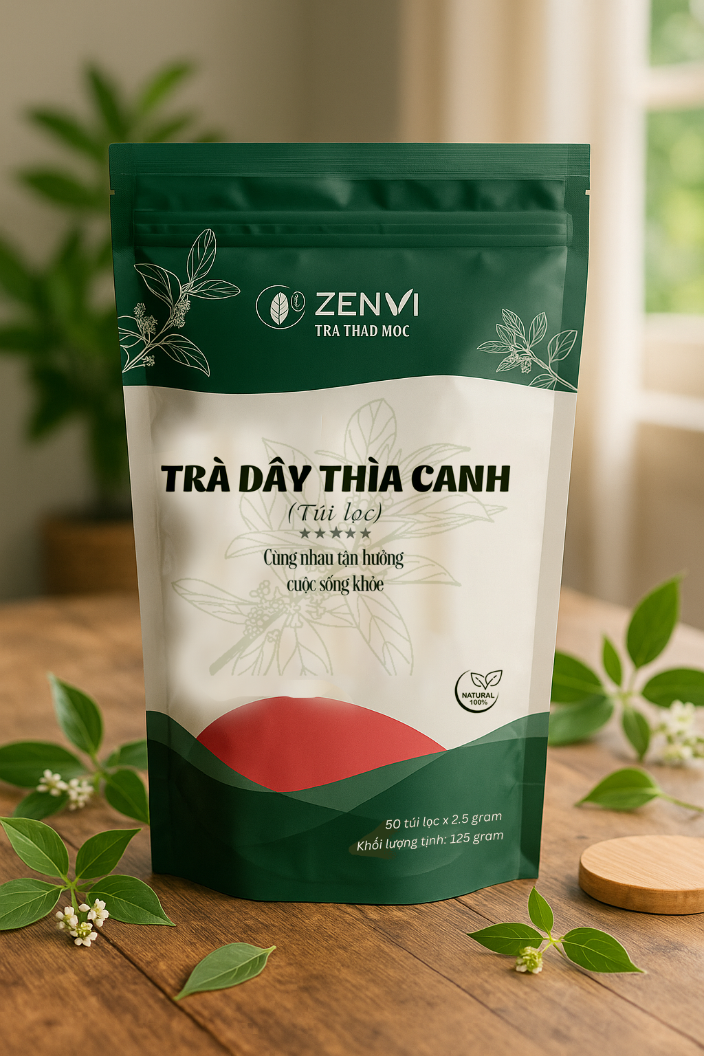 Trà Dây thìa canh 5 Tra day thia canh 1
